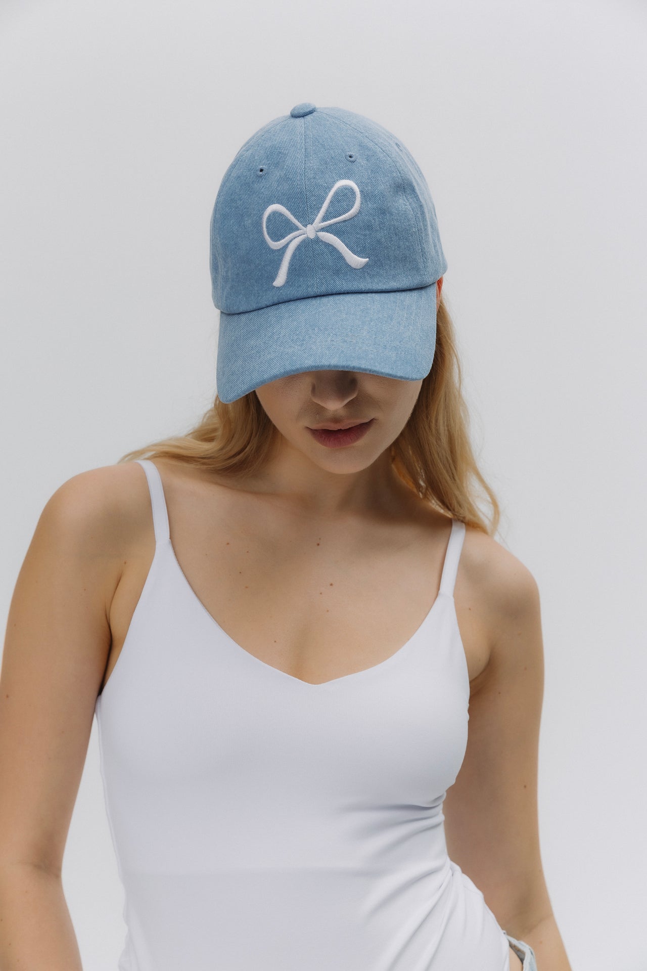 Bow Cap blue